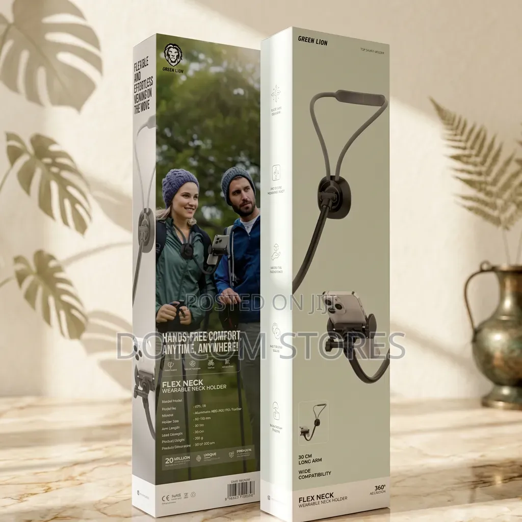 Green Lion Flex Neck Wearable Neck Holder.