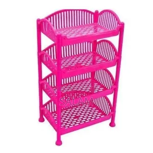 Kenpoly Ezee Trolley 4 Stack for Kitchen-Color May Vary