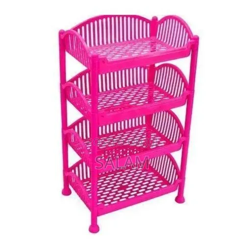 Kenpoly Ezee Trolley 4 Stack for Kitchen-Color May Vary