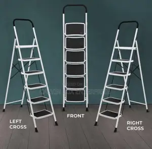 Foldable Aluminum Ladder 6 Steps