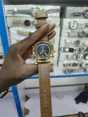 Naviforce Brown Leather Strap