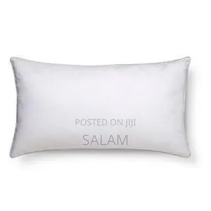 A Pair of Fibre Pillows - White