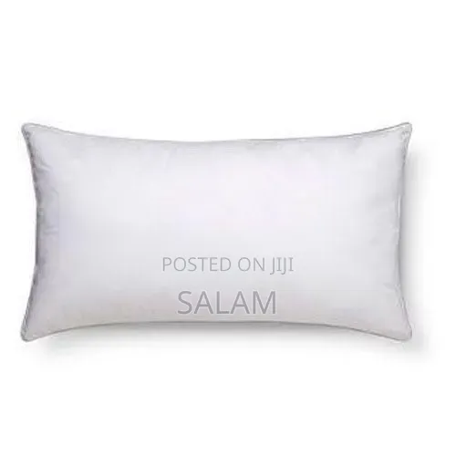 A Pair of Fibre Pillows - White