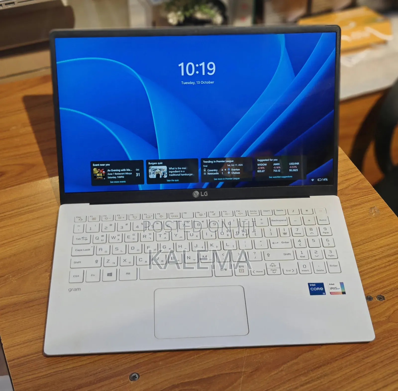 New Laptop LG Gram 15.6 16GB Intel Core i5 SSD 256GB