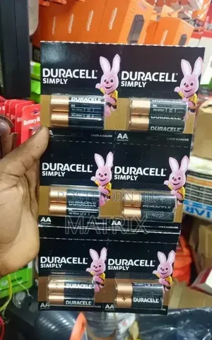AA Duracell Alkaline Batteries Box of 60 Pairs