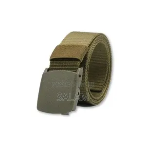 Men's Outdoor Sports Nylon Waistband Canvas Belt-Multicolor