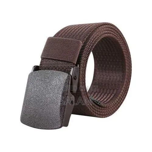Men's Outdoor Sports Nylon Waistband Canvas Belt-Multicolor