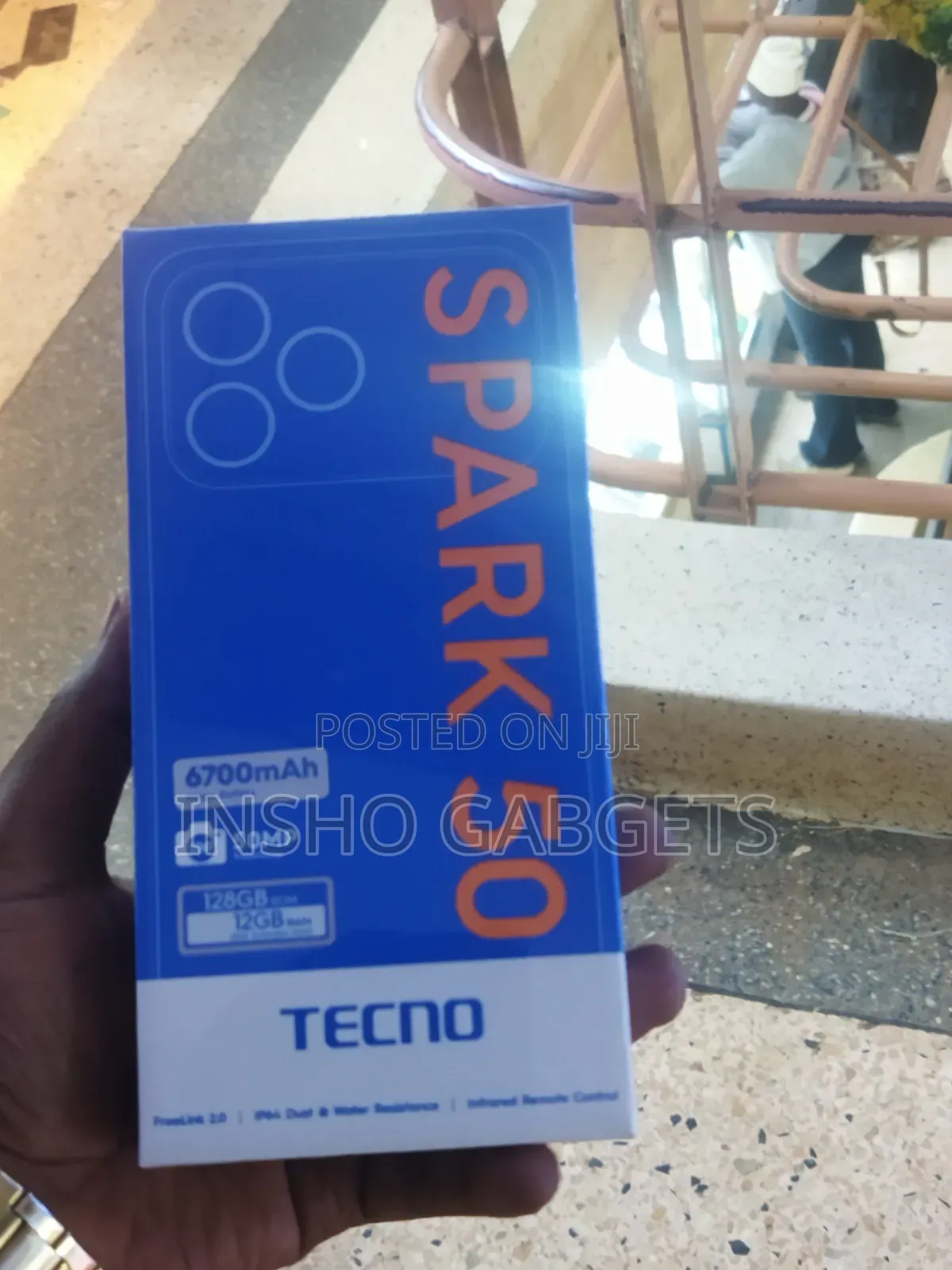 New Tecno Spark 50 128 GB Blue