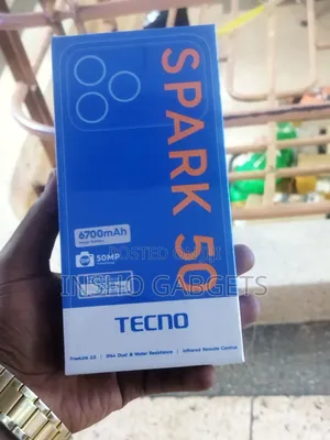 New Tecno Spark 50 128 GB Blue
