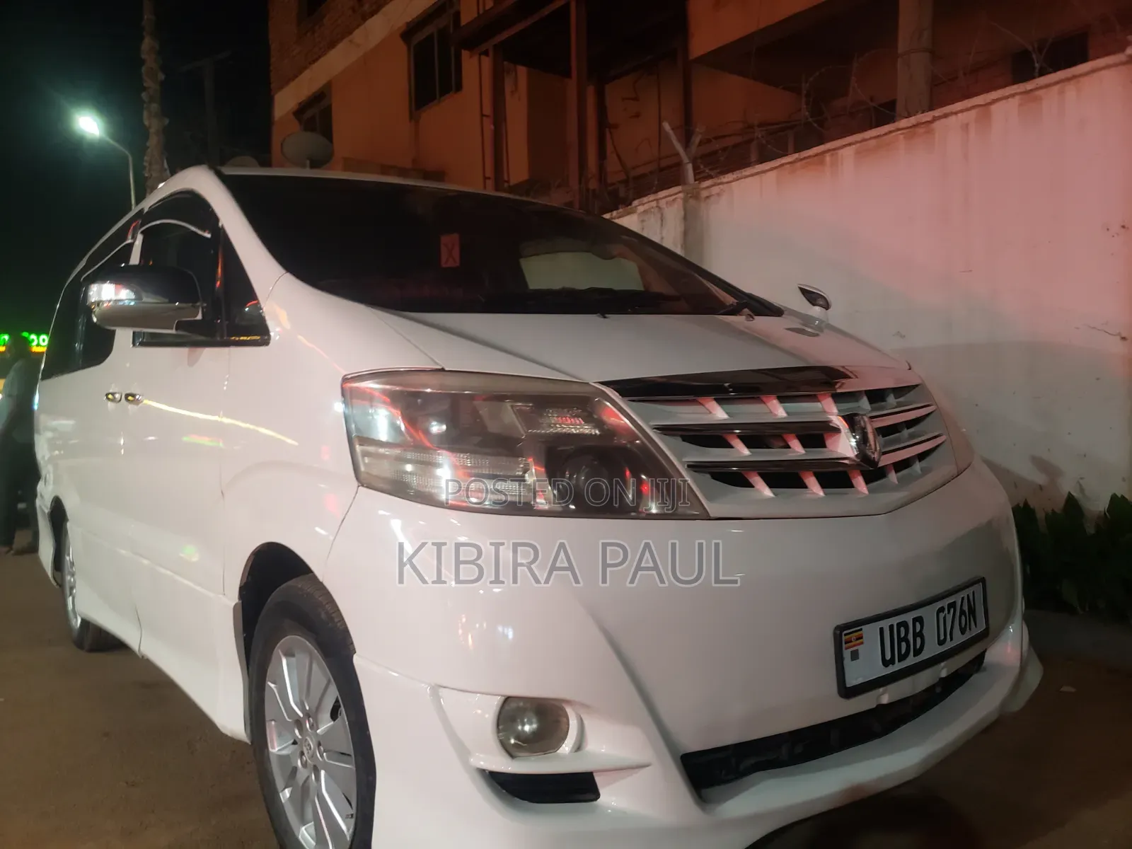 Toyota Alphard 2008 White
