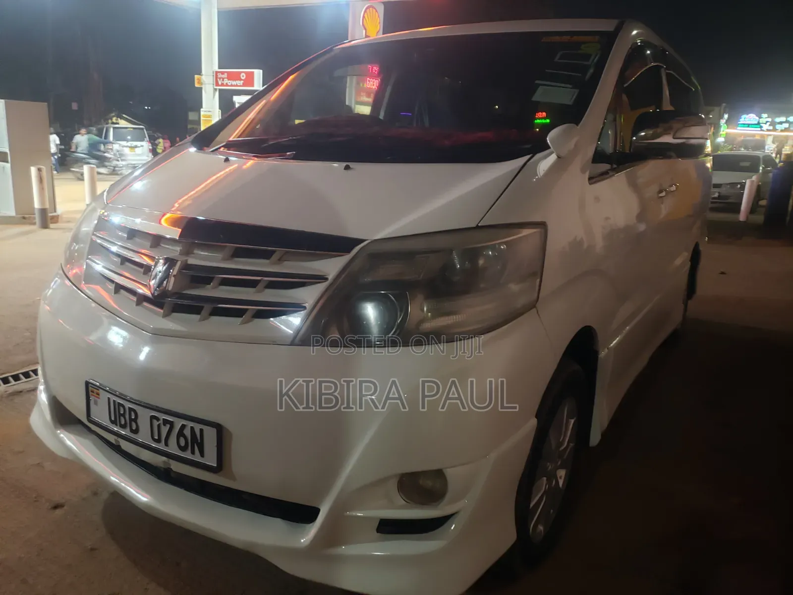 Toyota Alphard 2008 White