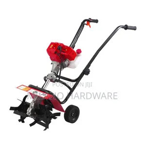 52cc 2-Stroke Gas-Powered Mini Tiller and Garden Cultivator