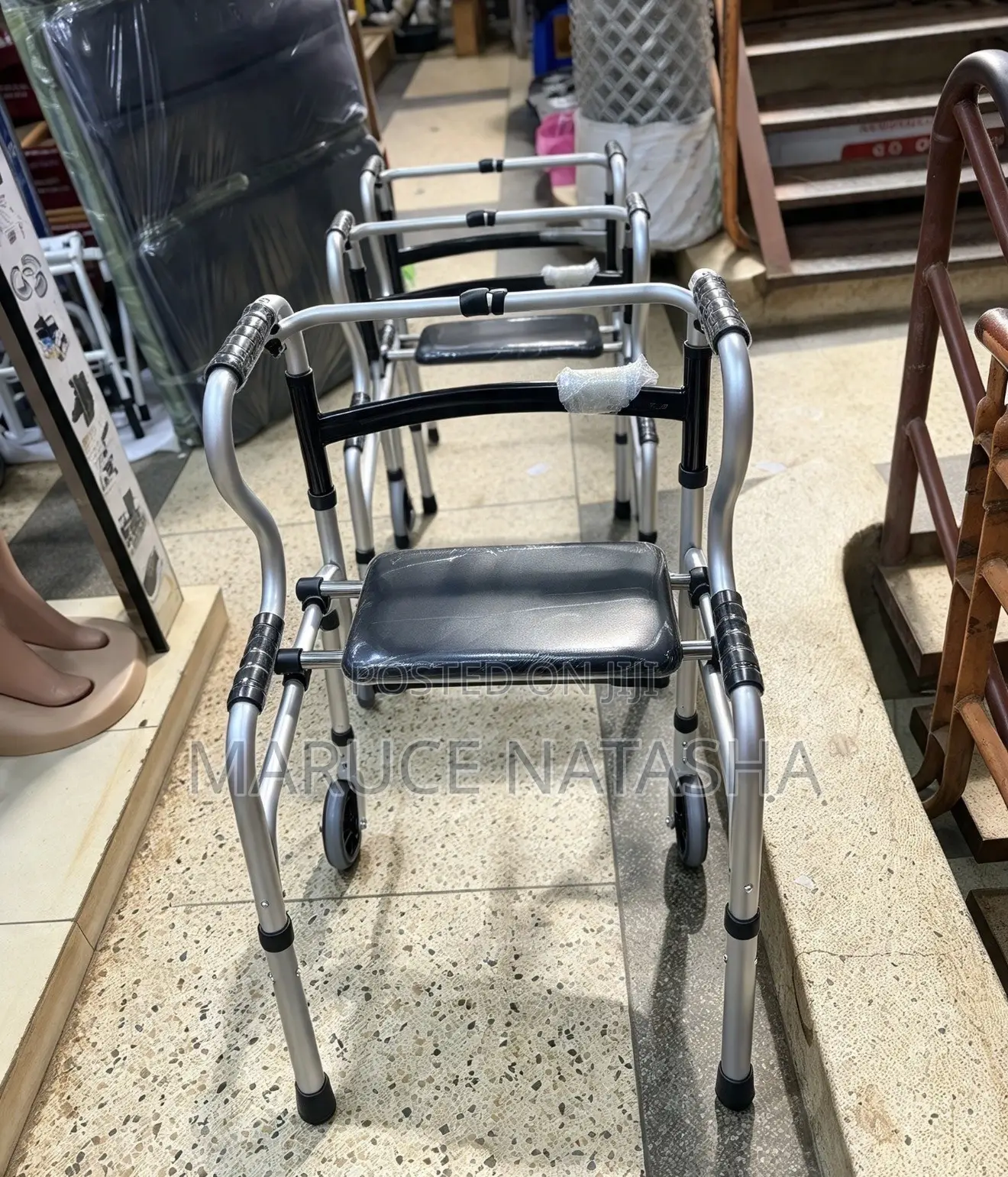 Walking Aids or Frames With a Seat