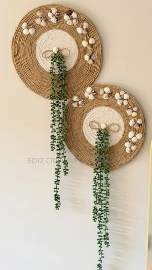 Wall Hanging Crochet Flower