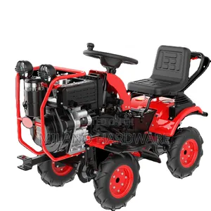 4-Wheel Power Tiller and Cultivator Tractor