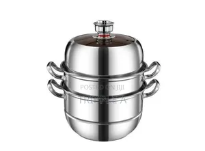 30cm Stainless Steel 3 Tier Food Steamer With Timer