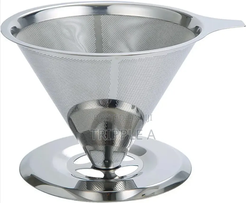 Reusable Stainless Steel Pour-Over Coffee Filter