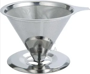 Reusable Stainless Steel Pour-Over Coffee Filter