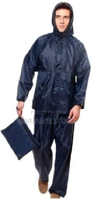 Waterproof Two-Piece Rain Suit (Jacket and Trousers