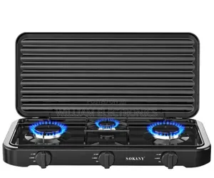 Sokany SK-6003 3-Burner Table Gas Stove