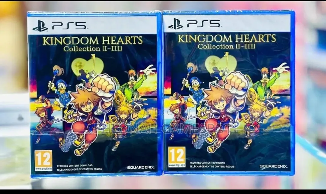 Kingdom Hearts Collection. From 1 to 3. 3 Games in One Cd