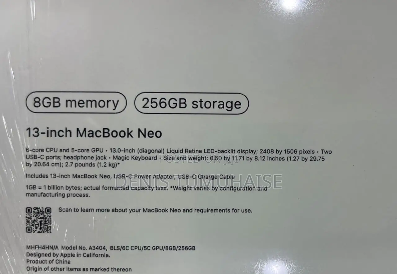 New Laptop Apple MacBook 2006 8GB Intel Core i7 HDD+SSD 256GB