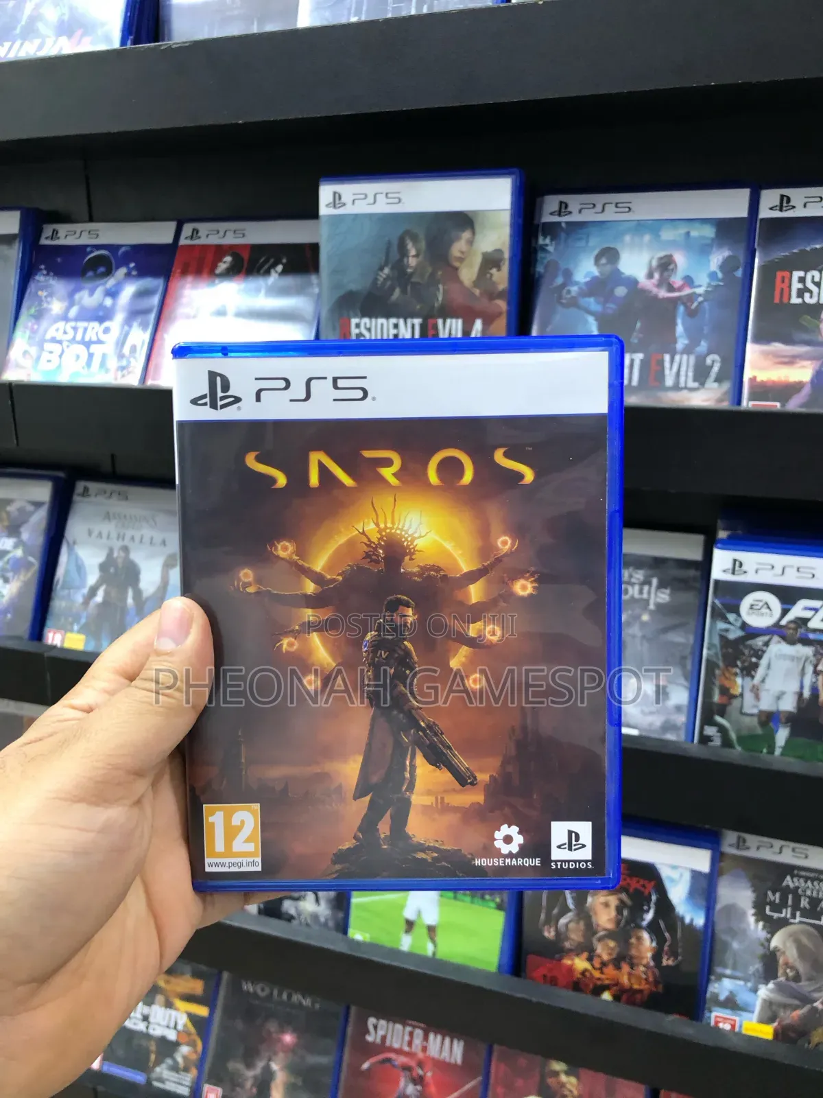 SAROS Video Game Cd for Playstation 5