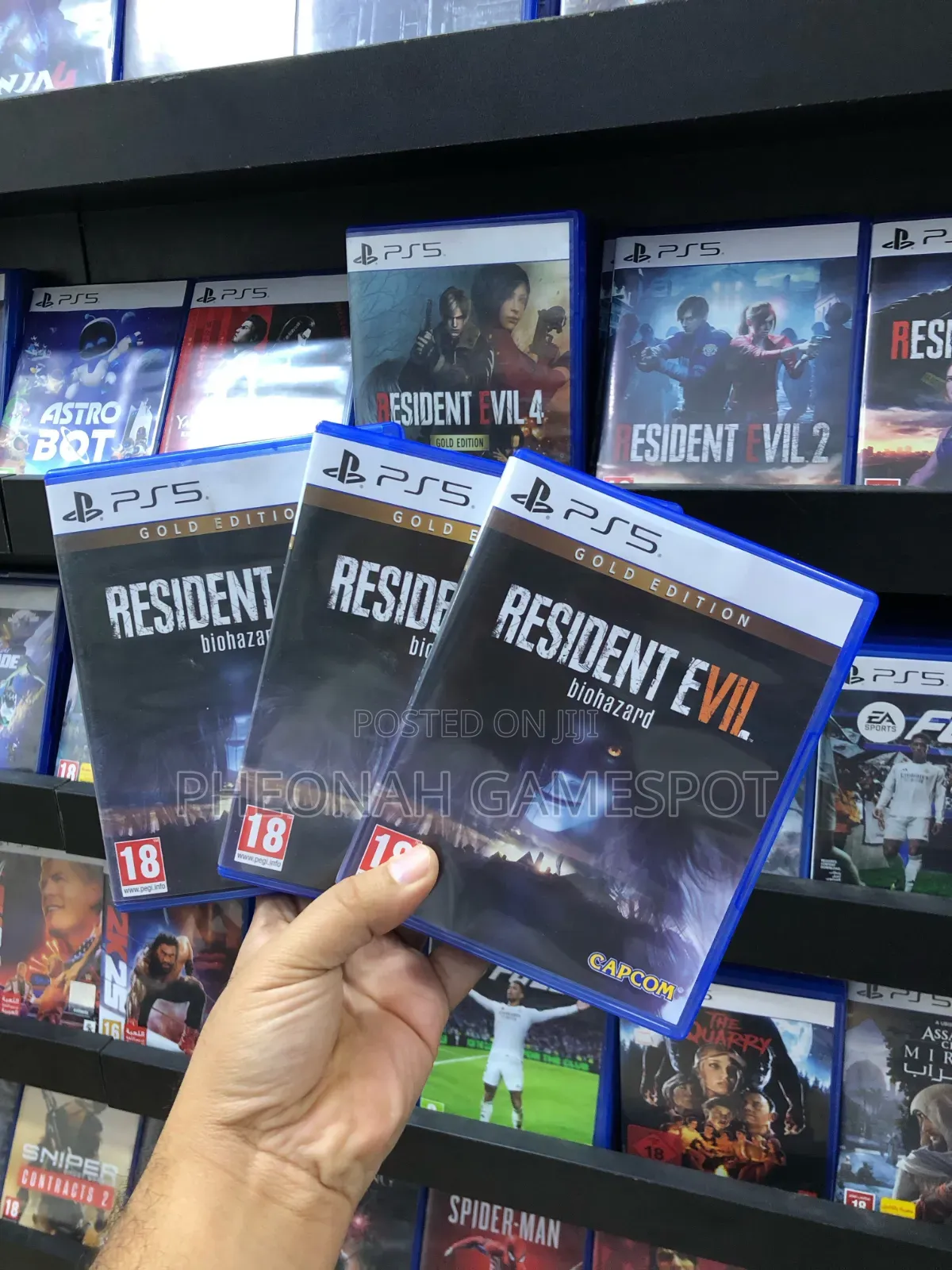 Resident Evil Biohazard PS5 CD: Unspeakable Horrors Stalk You.