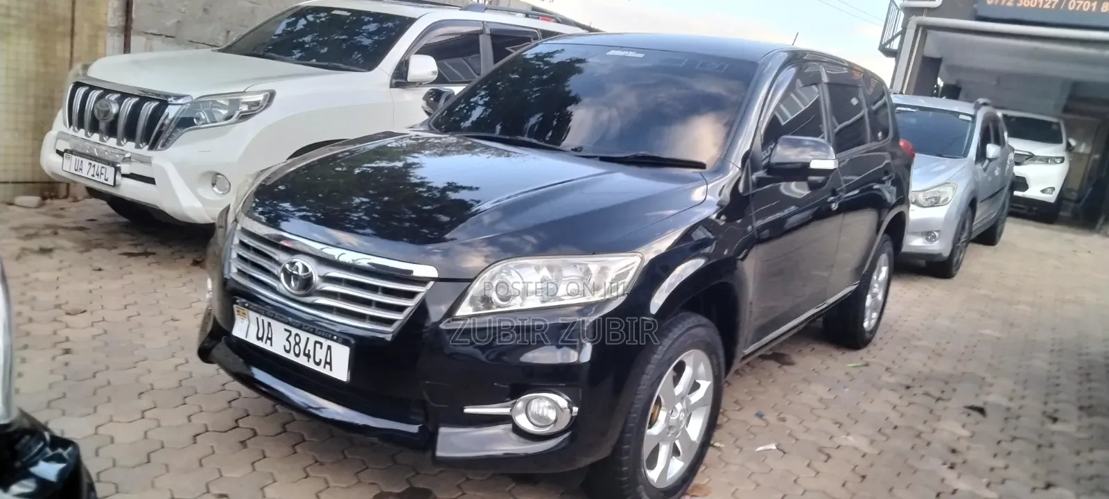 Toyota Vanguard 2011 Black