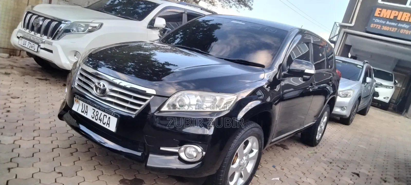 Toyota Vanguard 2011 Black