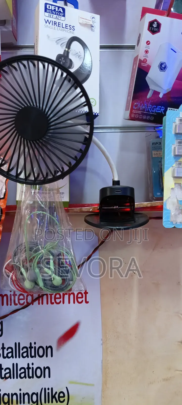 DPLIGHT Portable Desktop Fan