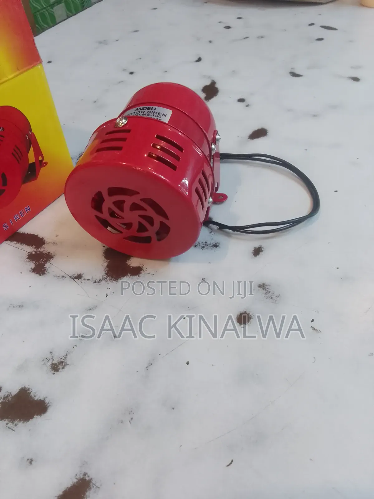 Electric Motor Alarm Bell