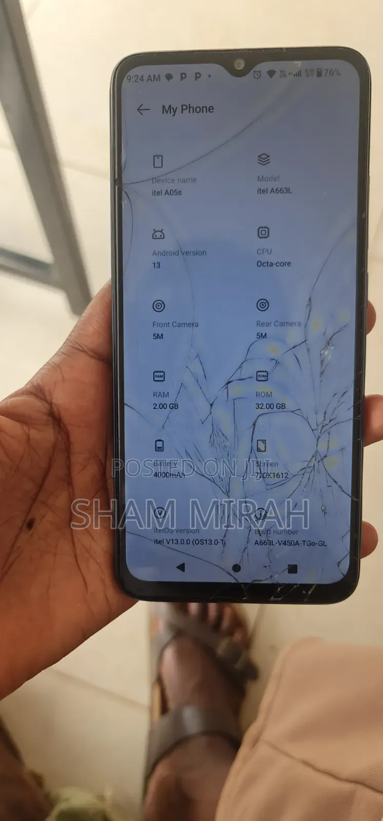 Itel A05s 32 GB