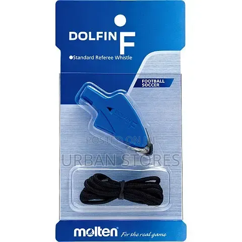 Molten Dolfin F (RA0070-BL) Referee Whistle -Urban Stores