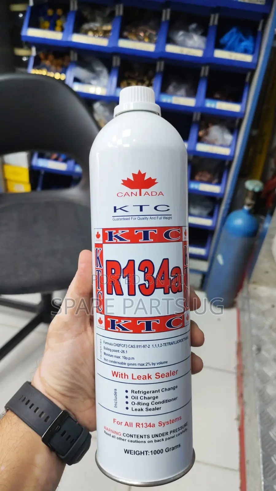 KTC R134a Car AC Refrigerant Gas