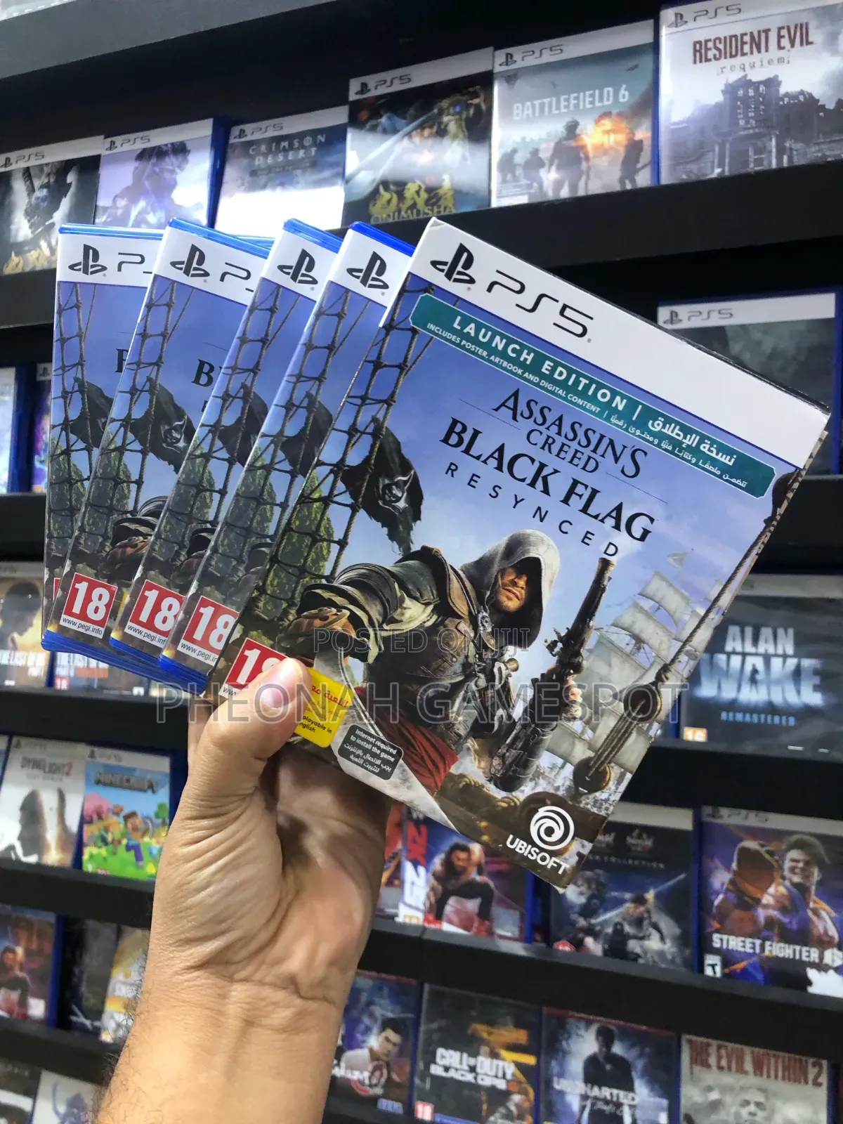 Assassin's Creed Black Flag on Playstation 5