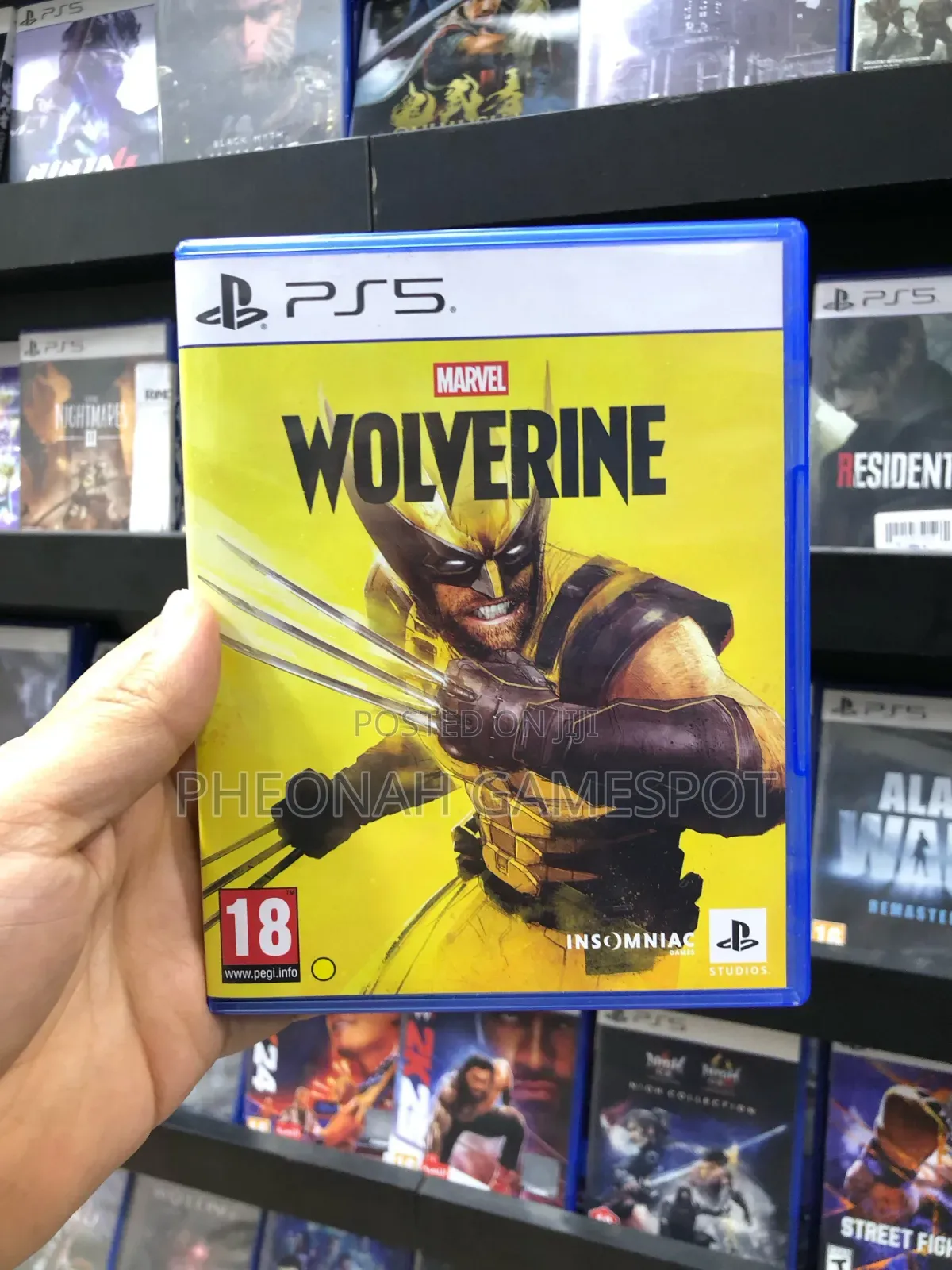 Brand New Wolverine Game Cd for Ps5