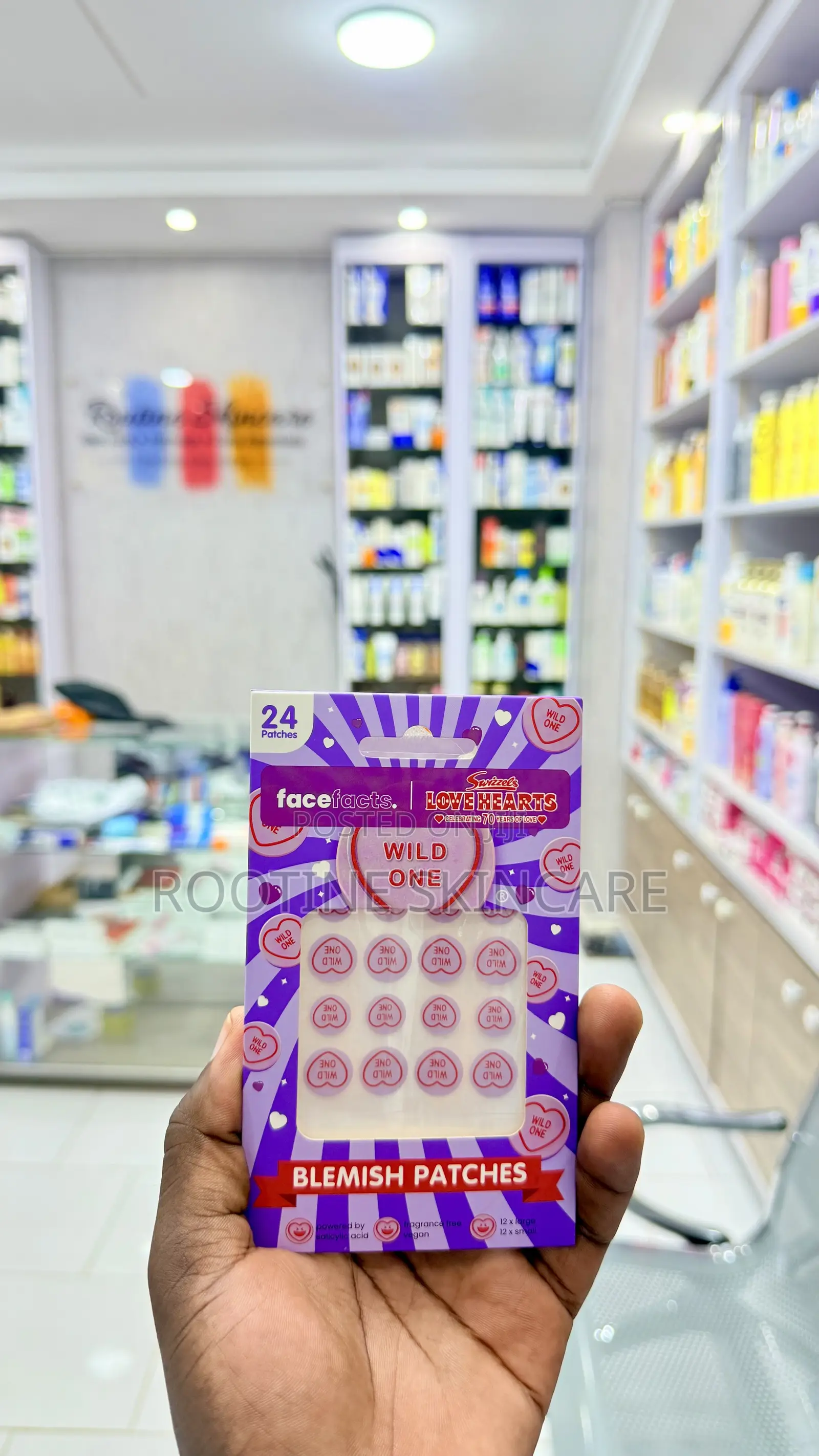 Face Facts Love Hearts Pimple Patches 24pcs
