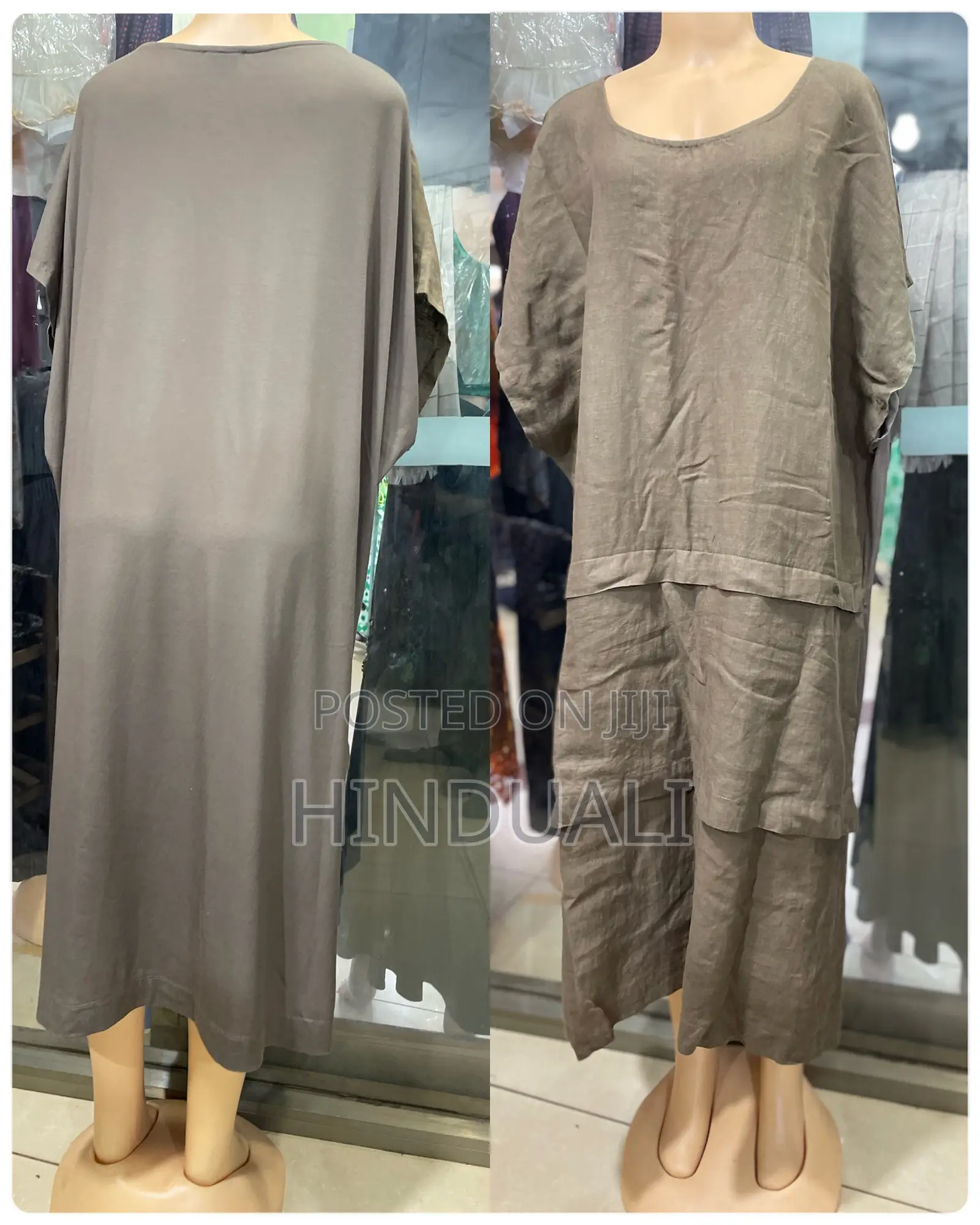 Casual Taupe Tunic