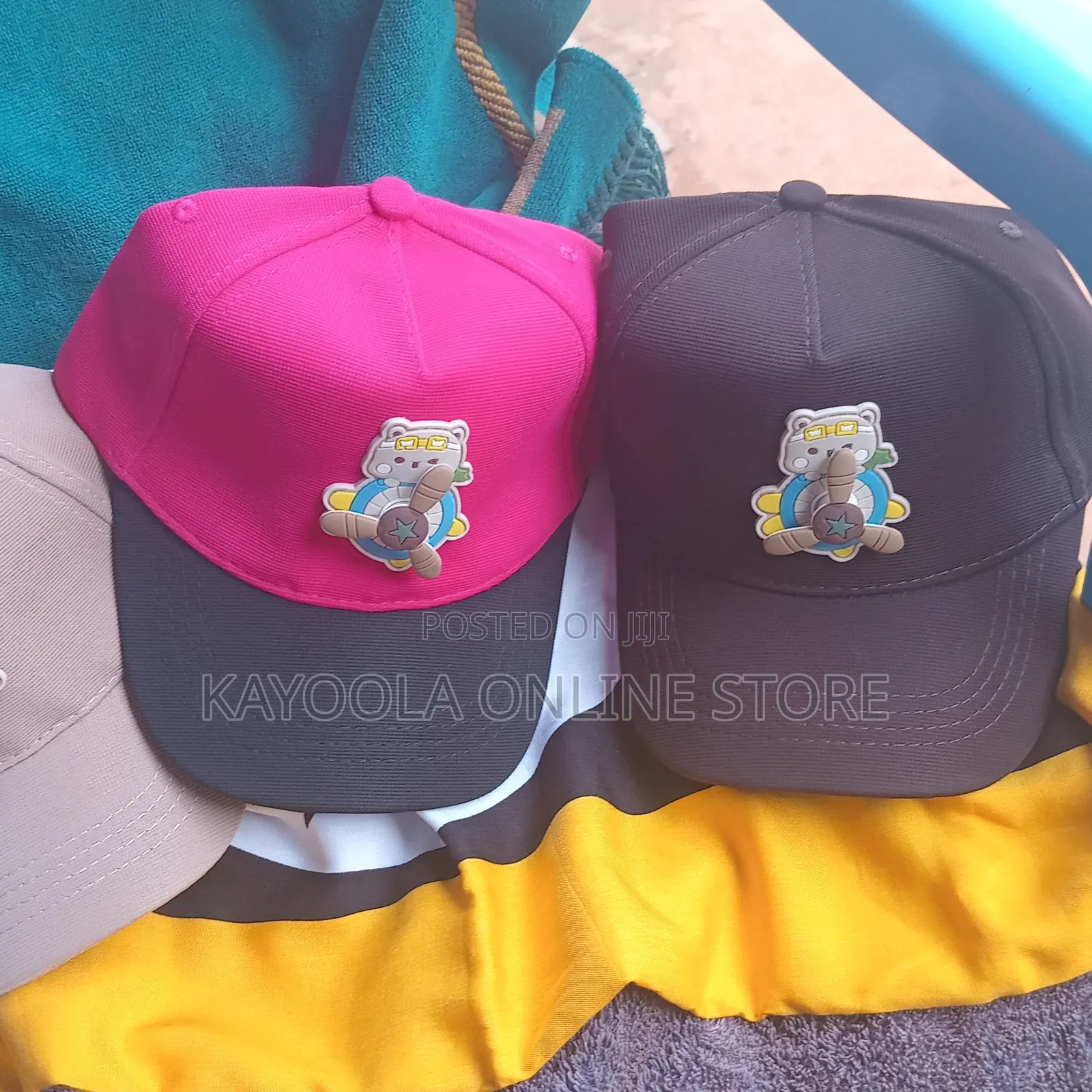 Cartoon Pilot Children's Baseball Caps