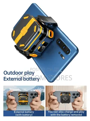 P70 Mobile Phone Cooler AI Semiconductor Magnetic Ice Cooling Radiator