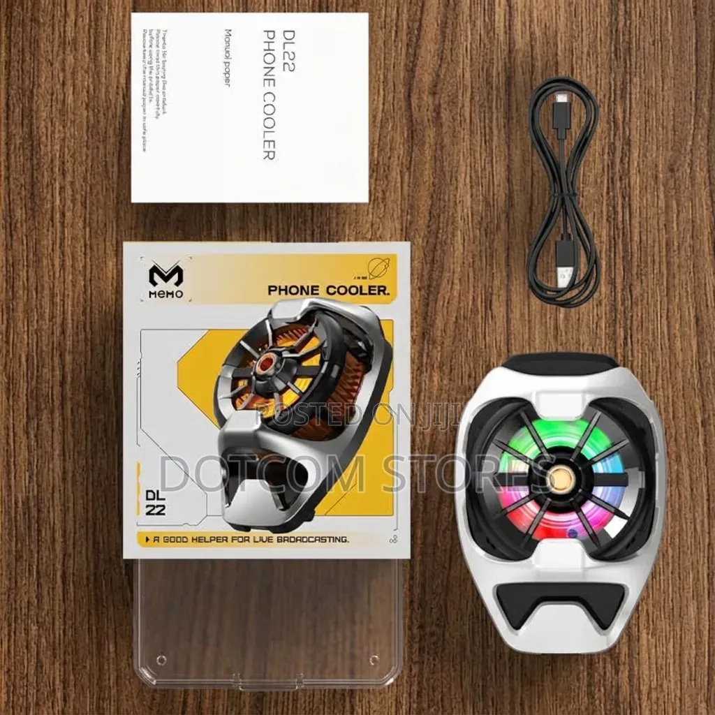 Memo DL22 Mobile Phone Cooler With RGB Lighting