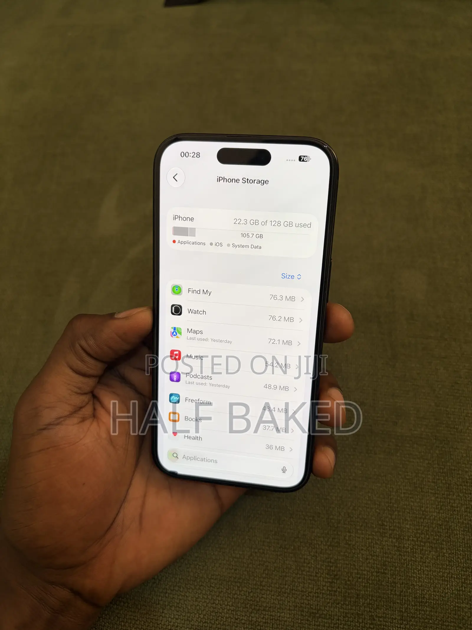 Apple iPhone 15 128 GB Black
