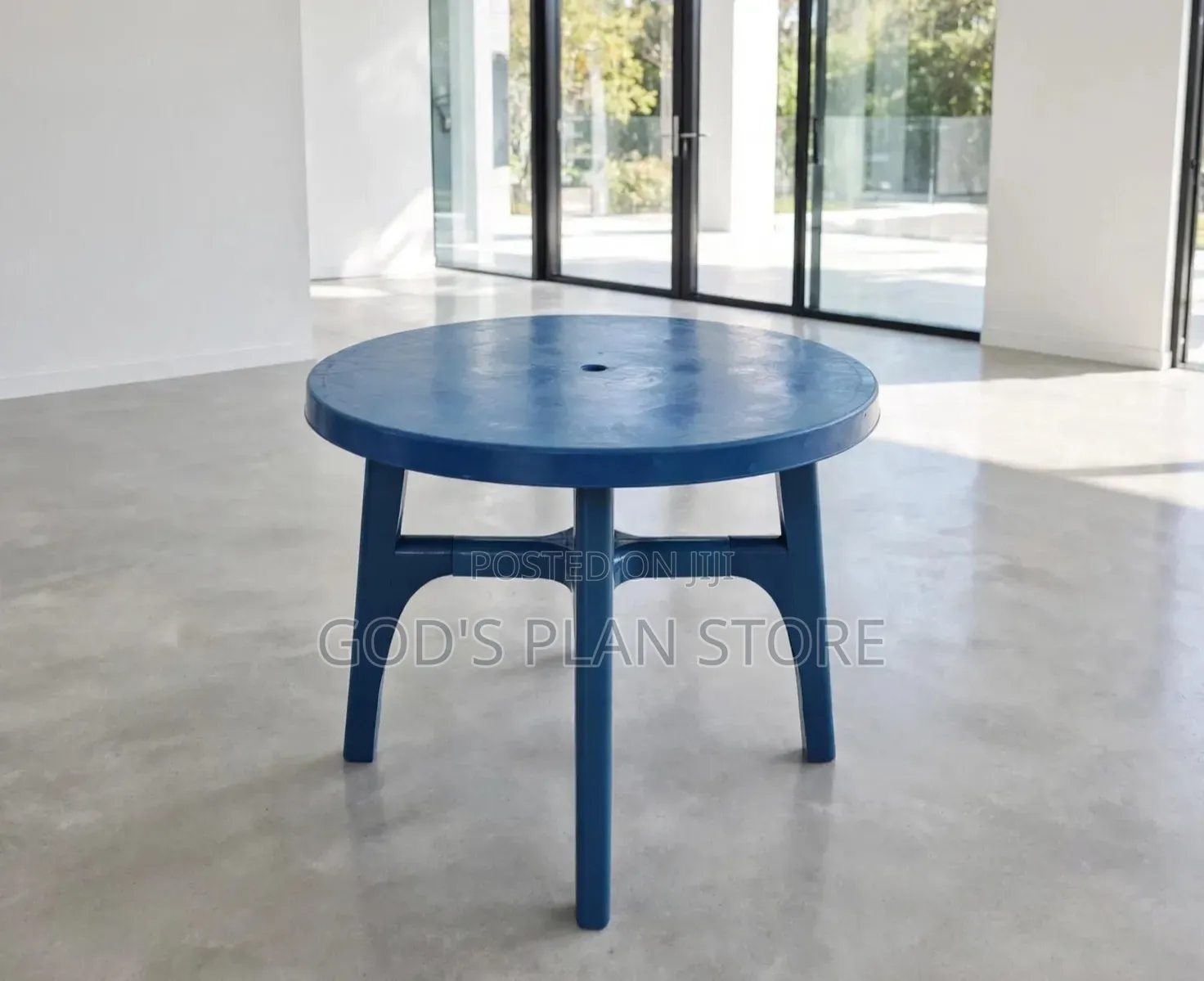 Royal Blue Plastic Table Plastic Table