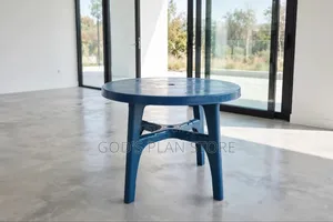Royal Blue Plastic Table Plastic Table