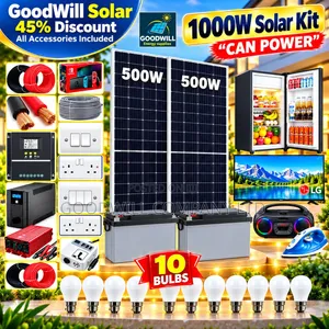 1000w Massive Clean Energy Solar System Full Kit