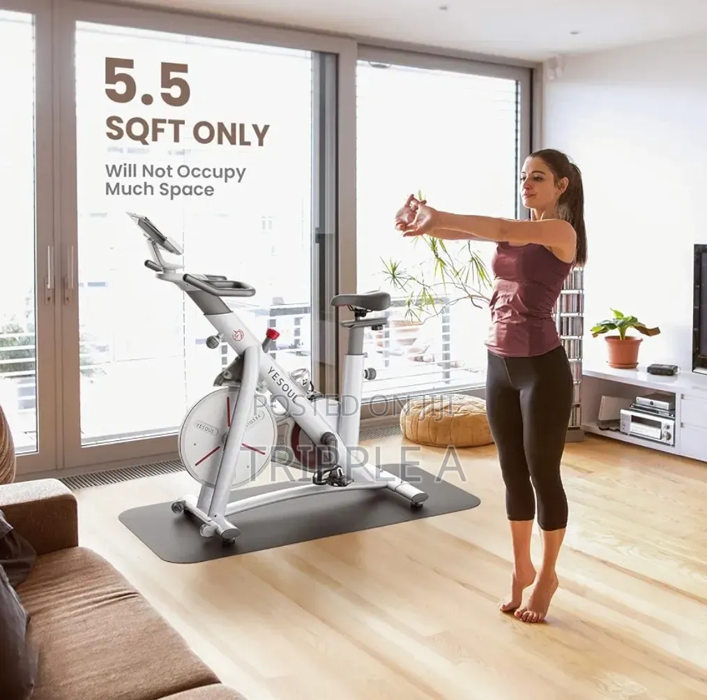Heavy Indoor Cardio Spinning Exercise Bike