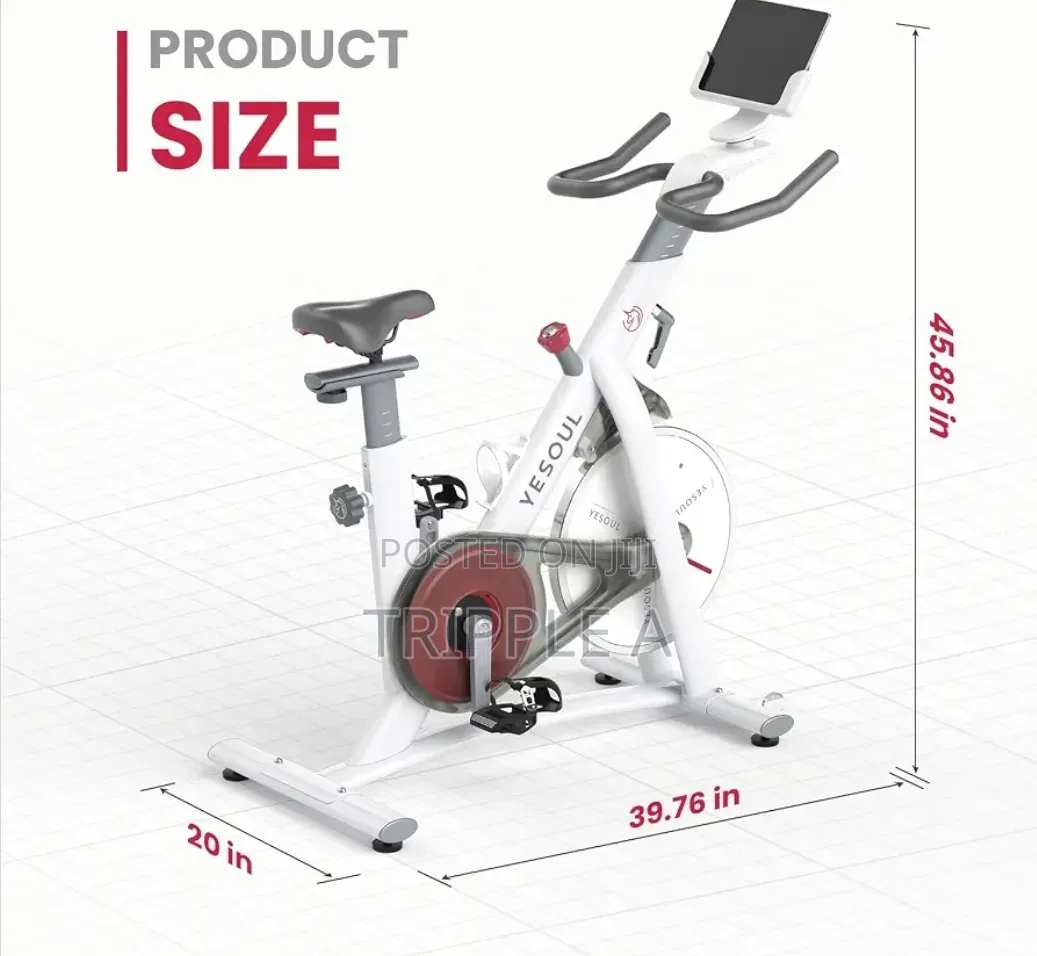 Heavy Indoor Cardio Spinning Exercise Bike