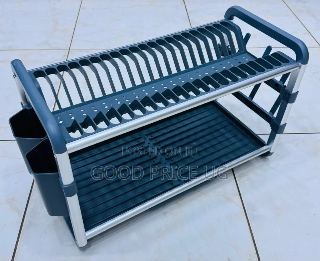 Shu Bin 2-Tier Aluminum Dish Rack (Model SX-842)