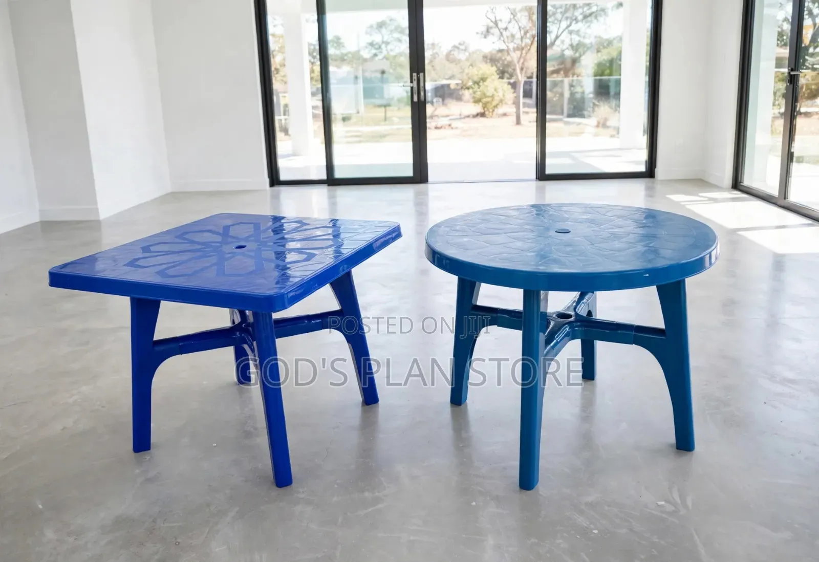1pcs 4 Seaters Plastic Table Plastic Table